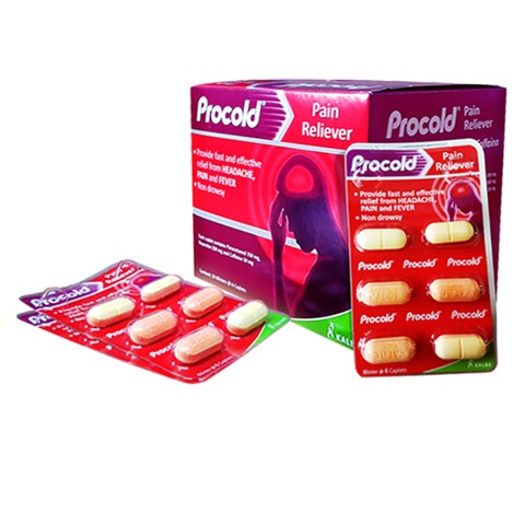 Procold Pain Reliever B/24blister x 6Cap