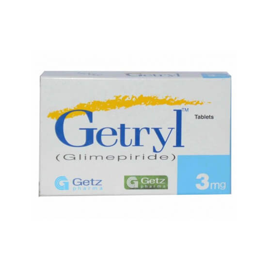 GETRYL TAB 3MG TP 20'S (CAMB)