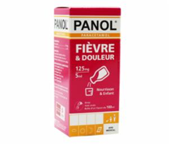 PANOL SP 125MG/5ML FL 100ML