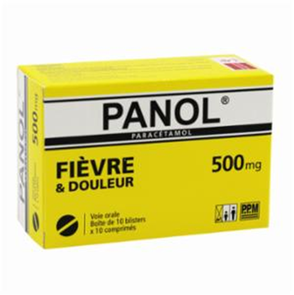 PANOL GEL 500MG BT 10x10