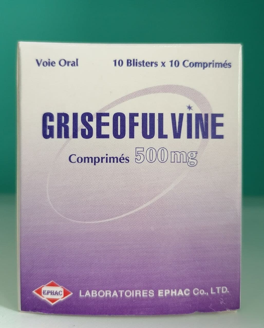 GRISEOFULVINE 500mg