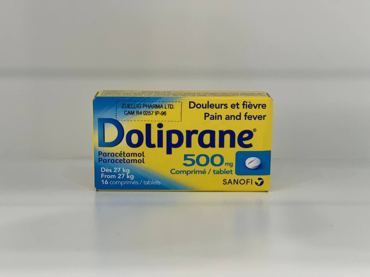 Doliprane 500 16Tablets